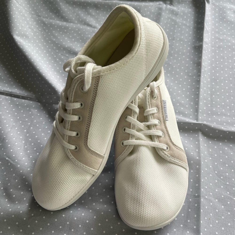 WHITIN Women's Sneakers in White and Beige